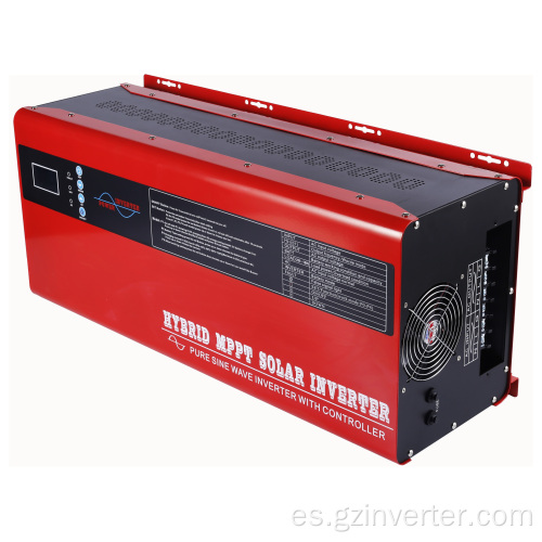 Inverter híbrido de 12000W de baja frecuencia de 96V con MPPT